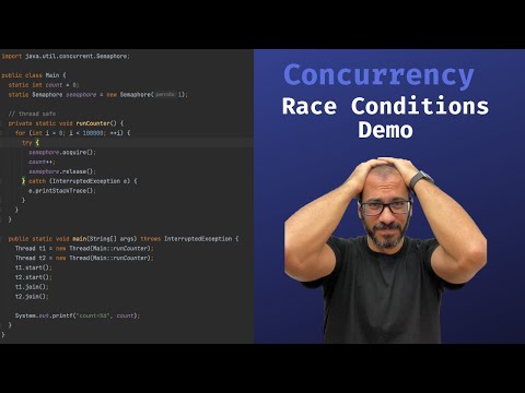 Race Conditions Demo - بالعربي