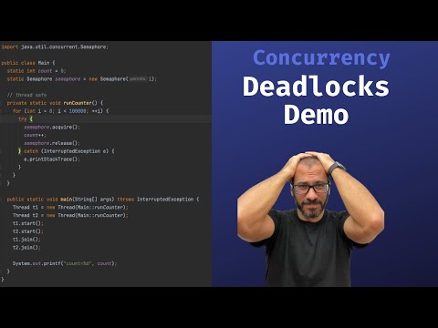 Deadlocks Demo - بالعربي