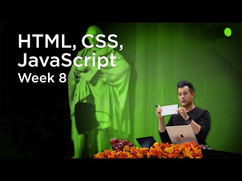 CS50x 2026 - Lecture 8 - HTML, CSS, JavaScript
